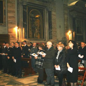 LA CELEBRAZIONE PER I 46 ANNI DI SANT'EGIDIO (FOTO SABATINO CASO)